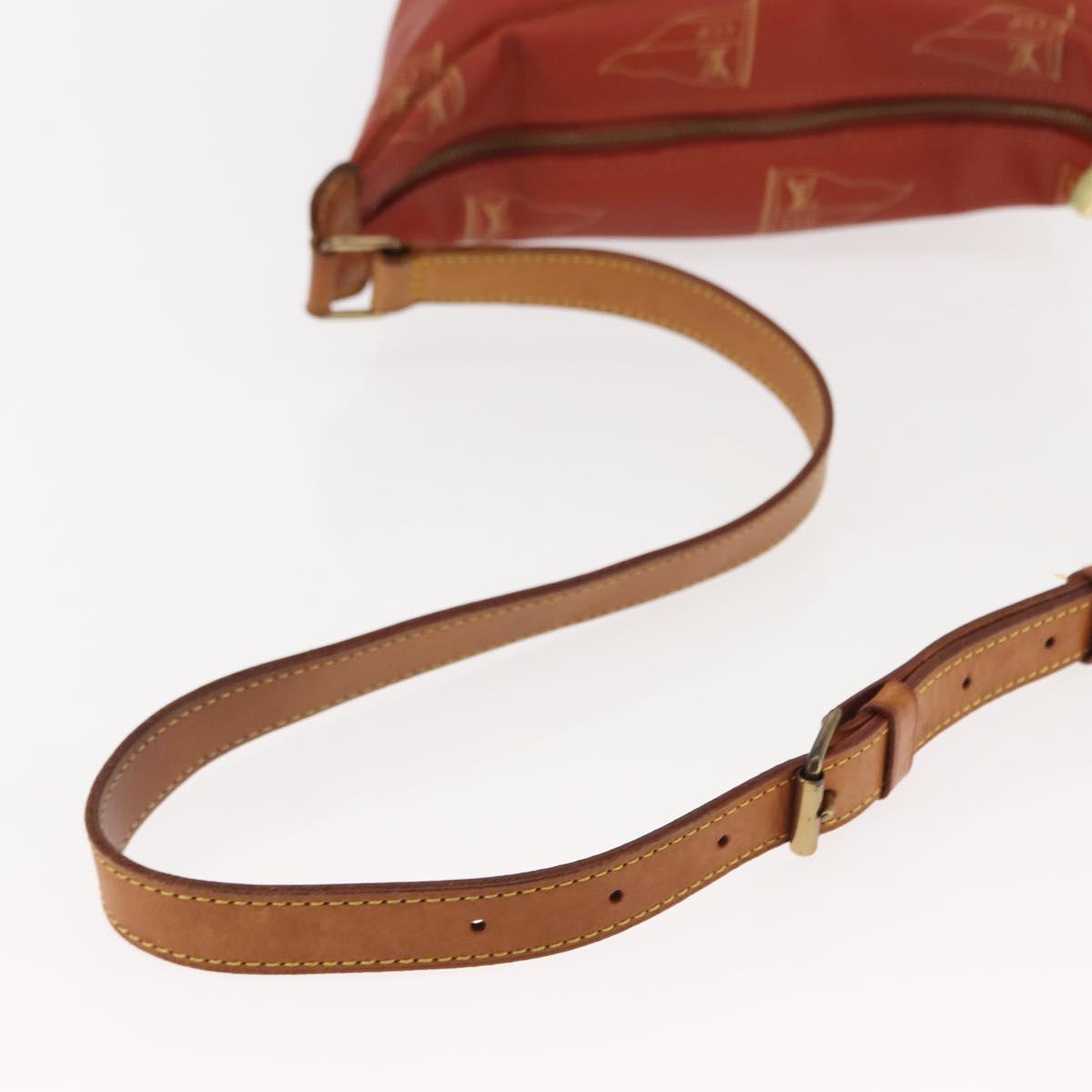 LOUIS VUITTON LOUIS VUITTON Cup Le Touquet Shoulder Bag Red M80027 Auth ep11150