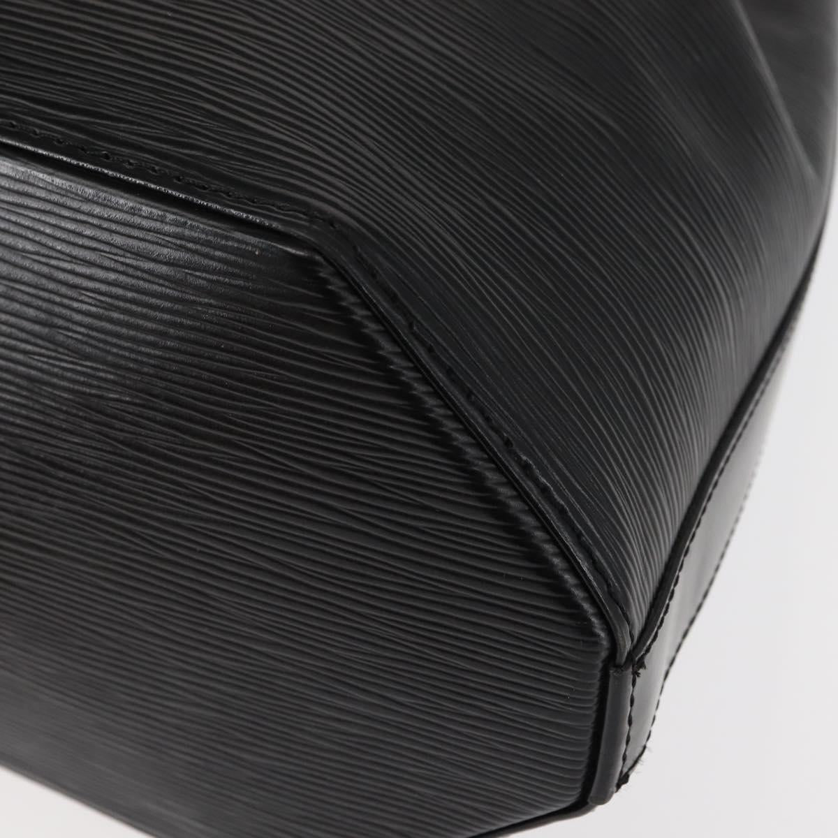 LOUIS VUITTON Epi Sac Depaule GM Shoulder Bag Black M80155 LV Auth ep11151