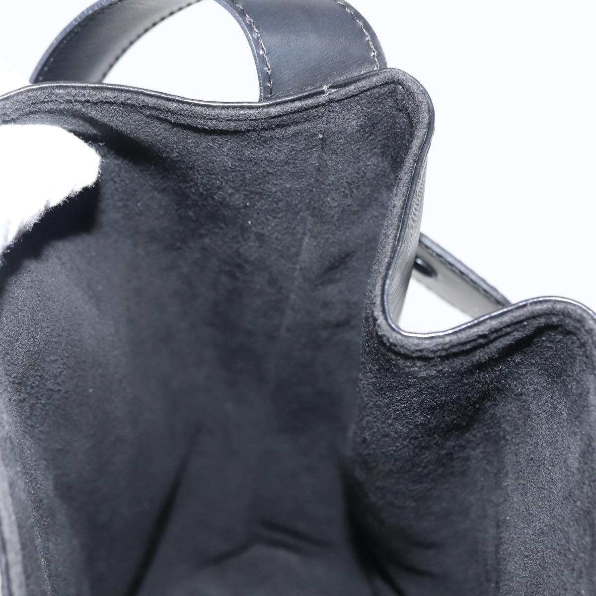 LOUIS VUITTON Epi Sac Depaule GM Shoulder Bag Black M80155 LV Auth ep11151