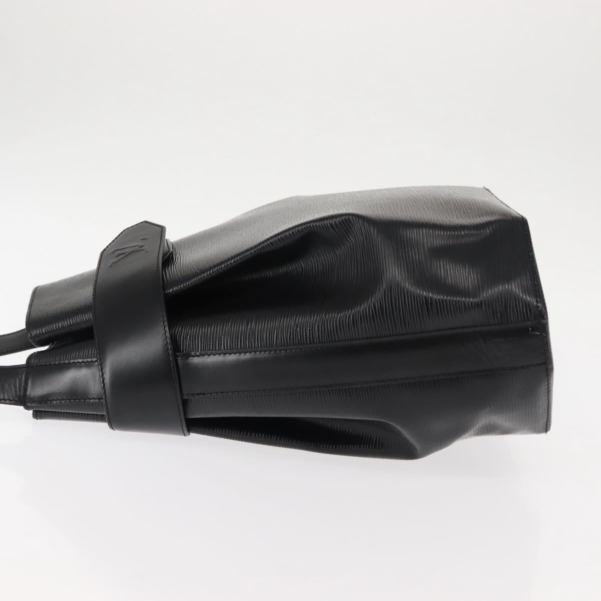 LOUIS VUITTON Epi Sac Depaule GM Shoulder Bag Black M80155 LV Auth ep11151