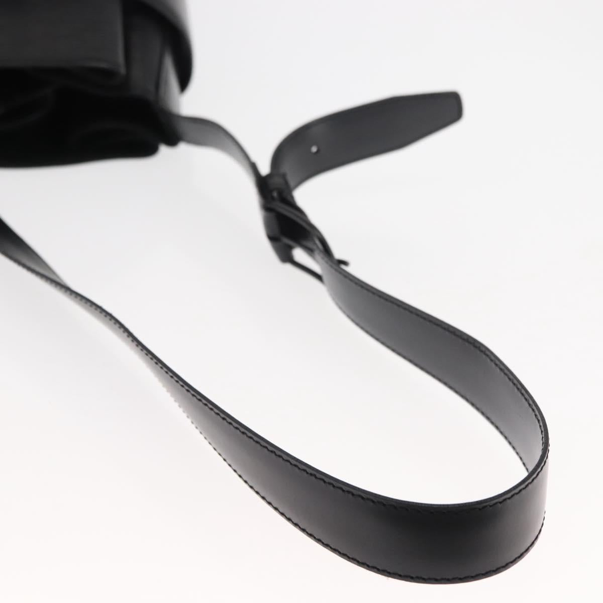 LOUIS VUITTON Epi Sac Depaule GM Shoulder Bag Black M80155 LV Auth ep11151