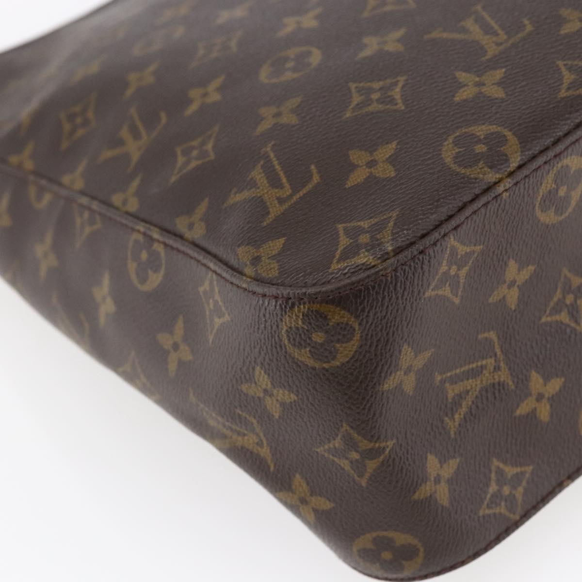 LOUIS VUITTON Monogram Looping GM Shoulder Bag M51145 LV Auth ep11152