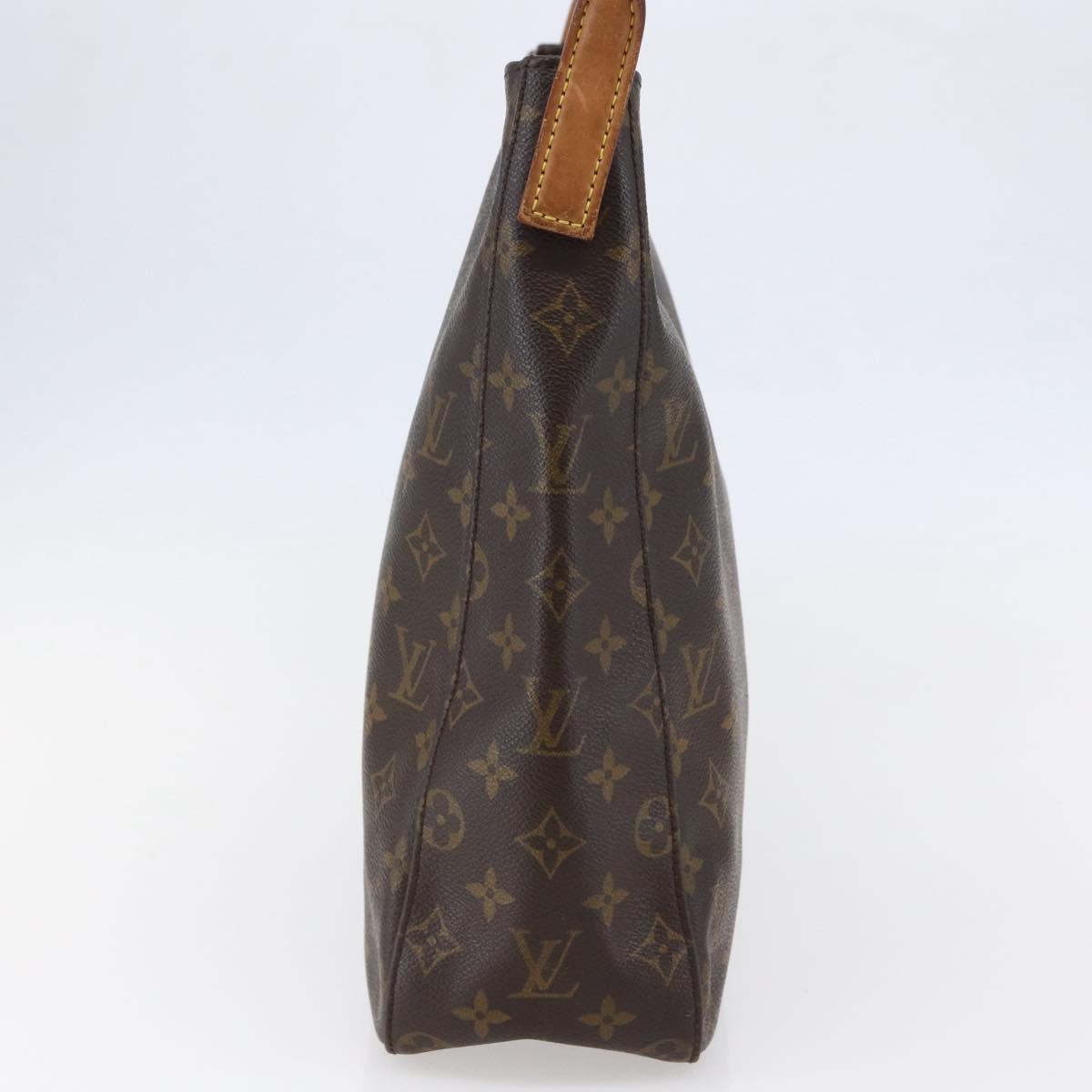 LOUIS VUITTON Monogram Looping GM Shoulder Bag M51145 LV Auth ep11152