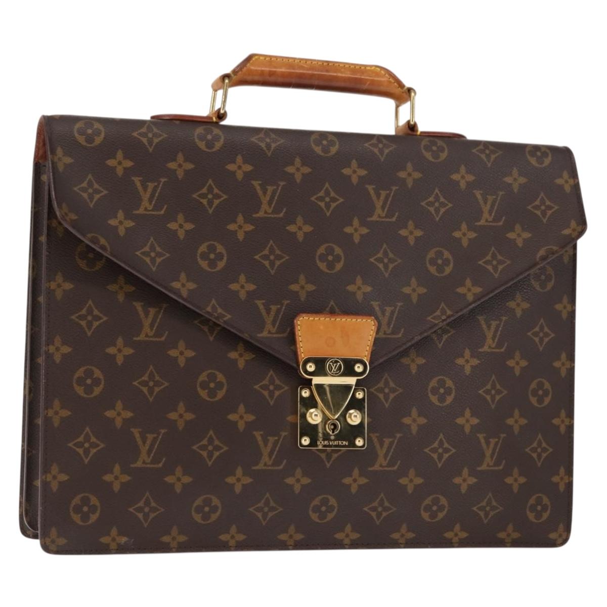 LOUIS VUITTON Monogram Serviette Conseiller Briefcase M53331 LV Auth ep11157