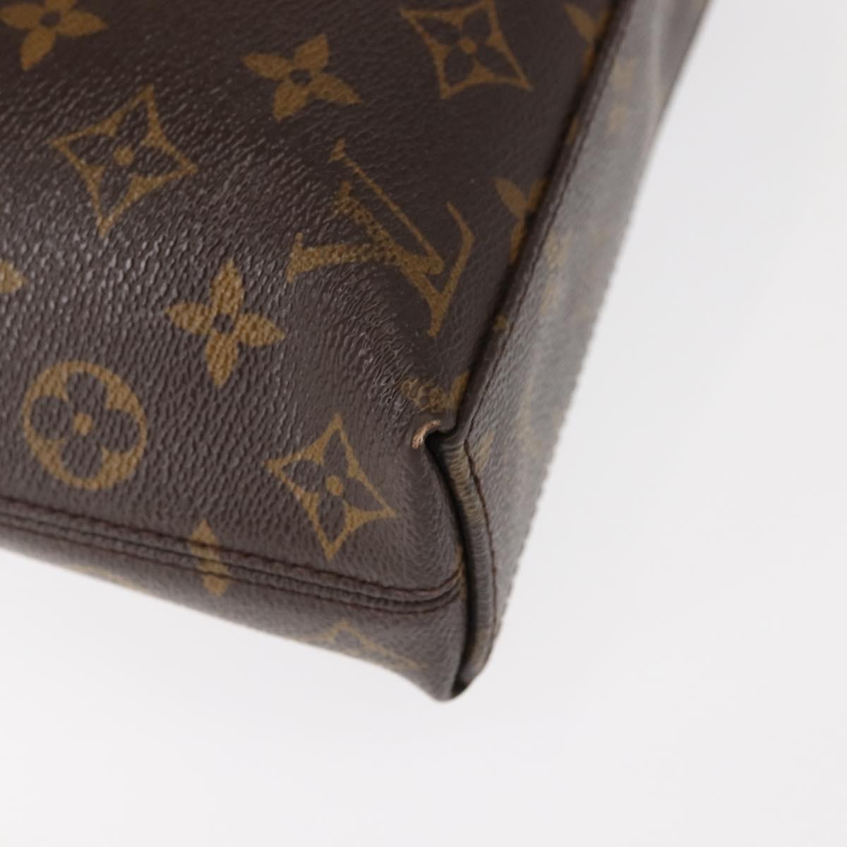 LOUIS VUITTON Monogram Macassar Porte Documents Jules NM Bag M40868 Auth ep11170