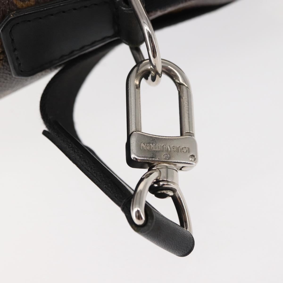 LOUIS VUITTON Monogram Macassar Porte Documents Jules NM Bag M40868 Auth ep11170