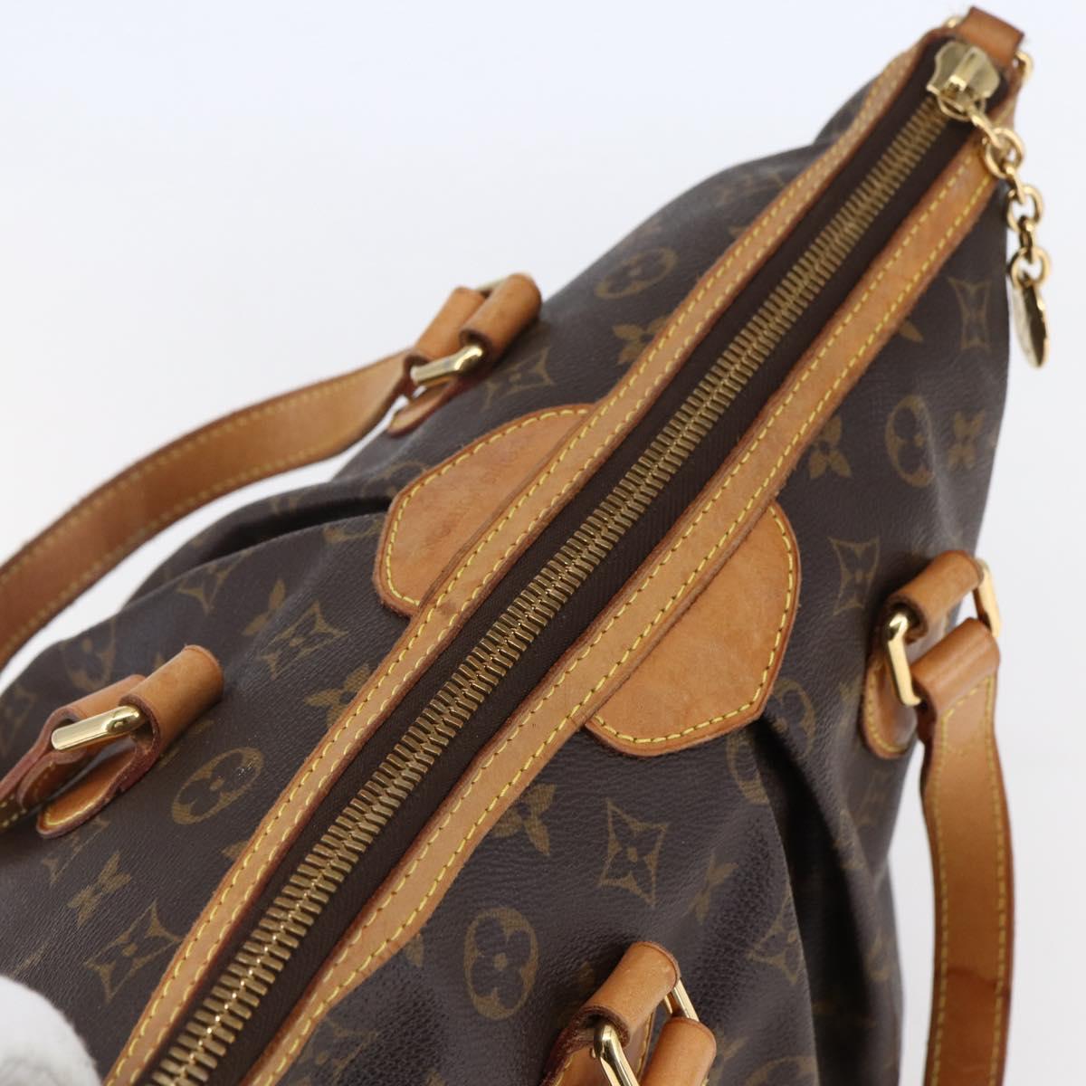 LOUIS VUITTON Monogram Palermo PM Tote Bag 2way M40145 LV Auth ep11173