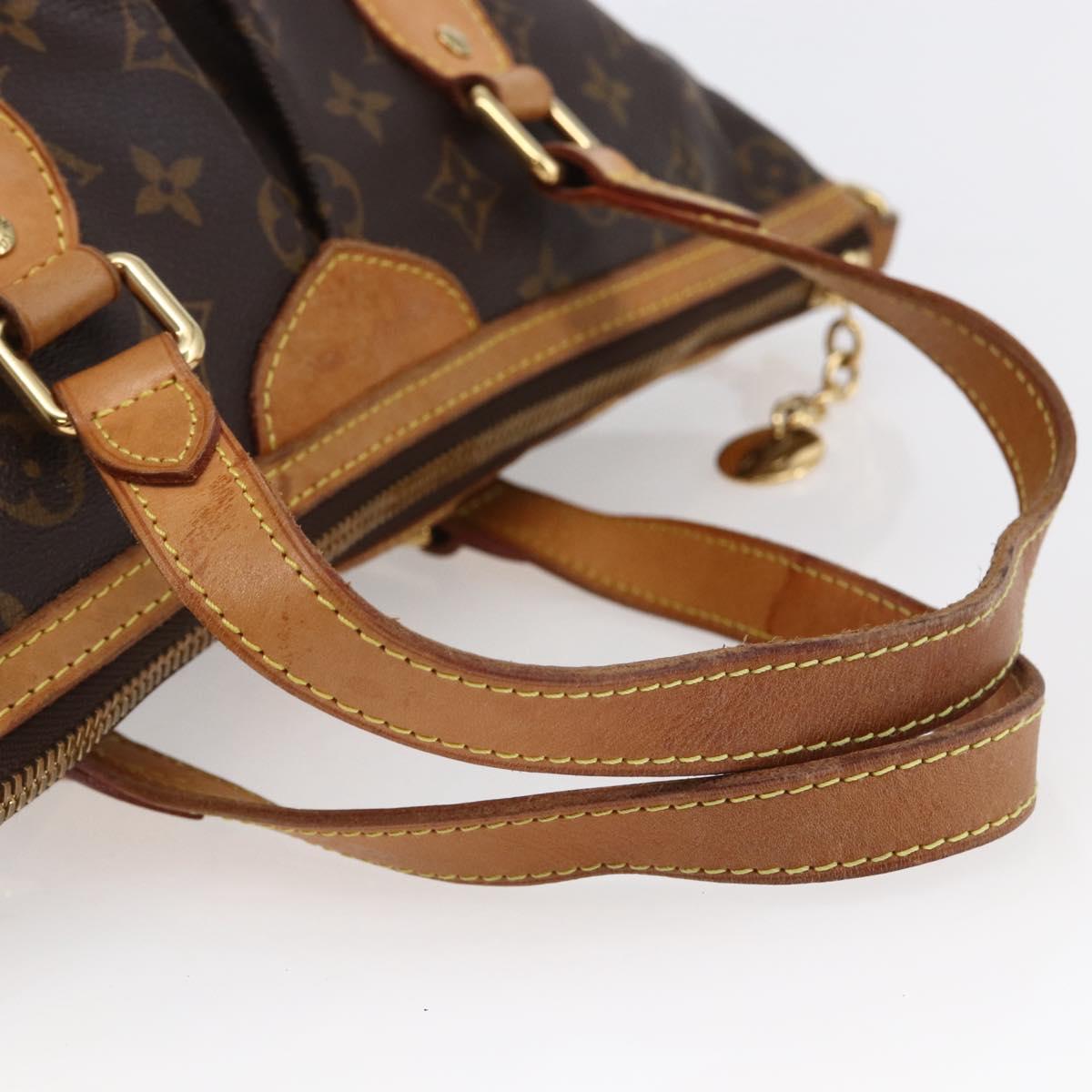 LOUIS VUITTON Monogram Palermo PM Tote Bag 2way M40145 LV Auth ep11173