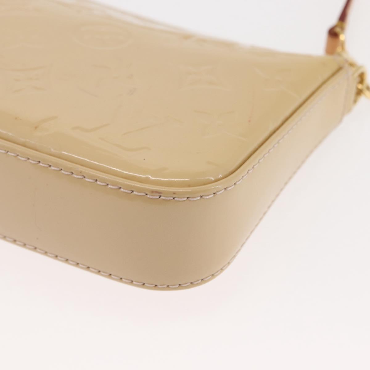 LOUIS VUITTON Vernis Pochette Accessoires Rose Angelique M90072 LV Auth ep11176