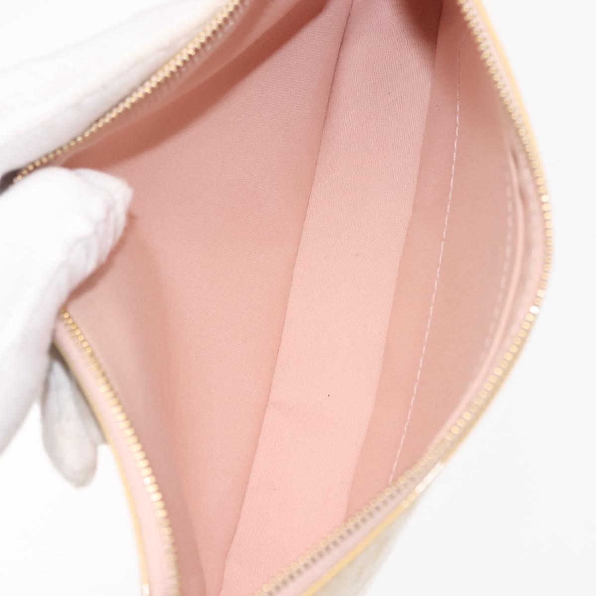 LOUIS VUITTON Vernis Pochette Accessoires Rose Angelique M90072 LV Auth ep11176