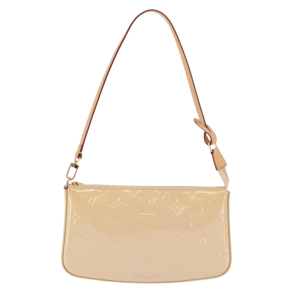 LOUIS VUITTON Vernis Pochette Accessoires Rose Angelique M90072 LV Auth ep11176