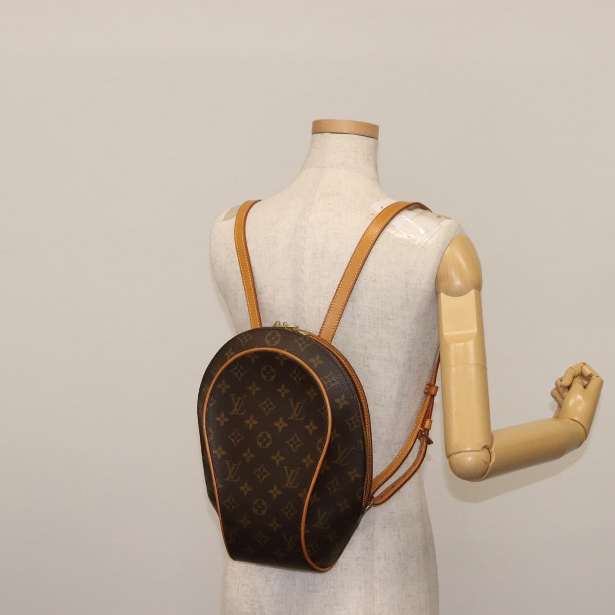 LOUIS VUITTON Monogram Ellipse Sac A Dos Shoulder Bag M51125 LV Auth ep11179