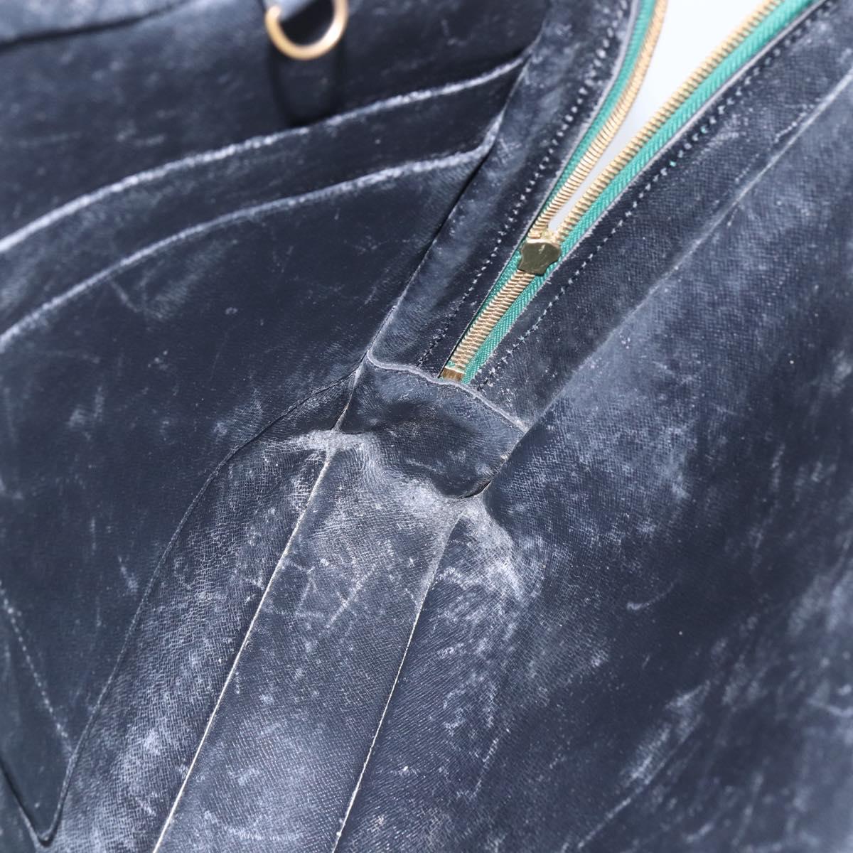 LOUIS VUITTON Epi Porte Documents Voyage Business Bag Green M54474 Auth ep11183