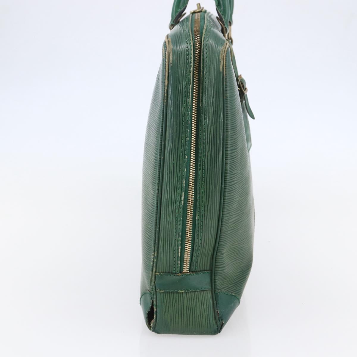 LOUIS VUITTON Epi Porte Documents Voyage Business Bag Green M54474 Auth ep11183