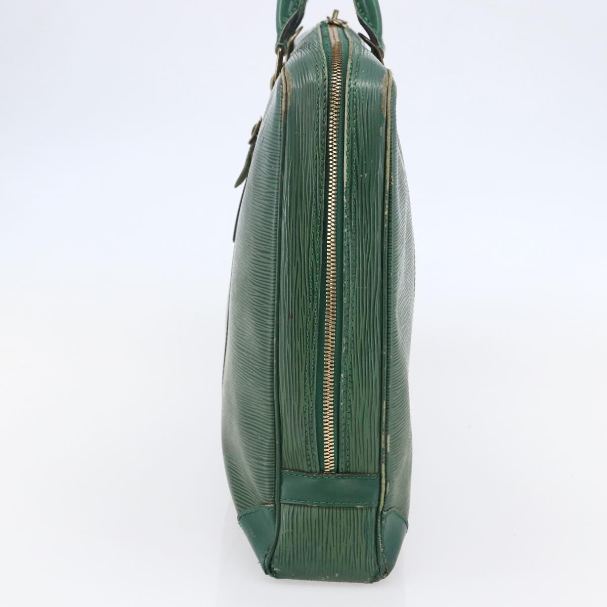LOUIS VUITTON Epi Porte Documents Voyage Business Bag Green M54474 Auth ep11183