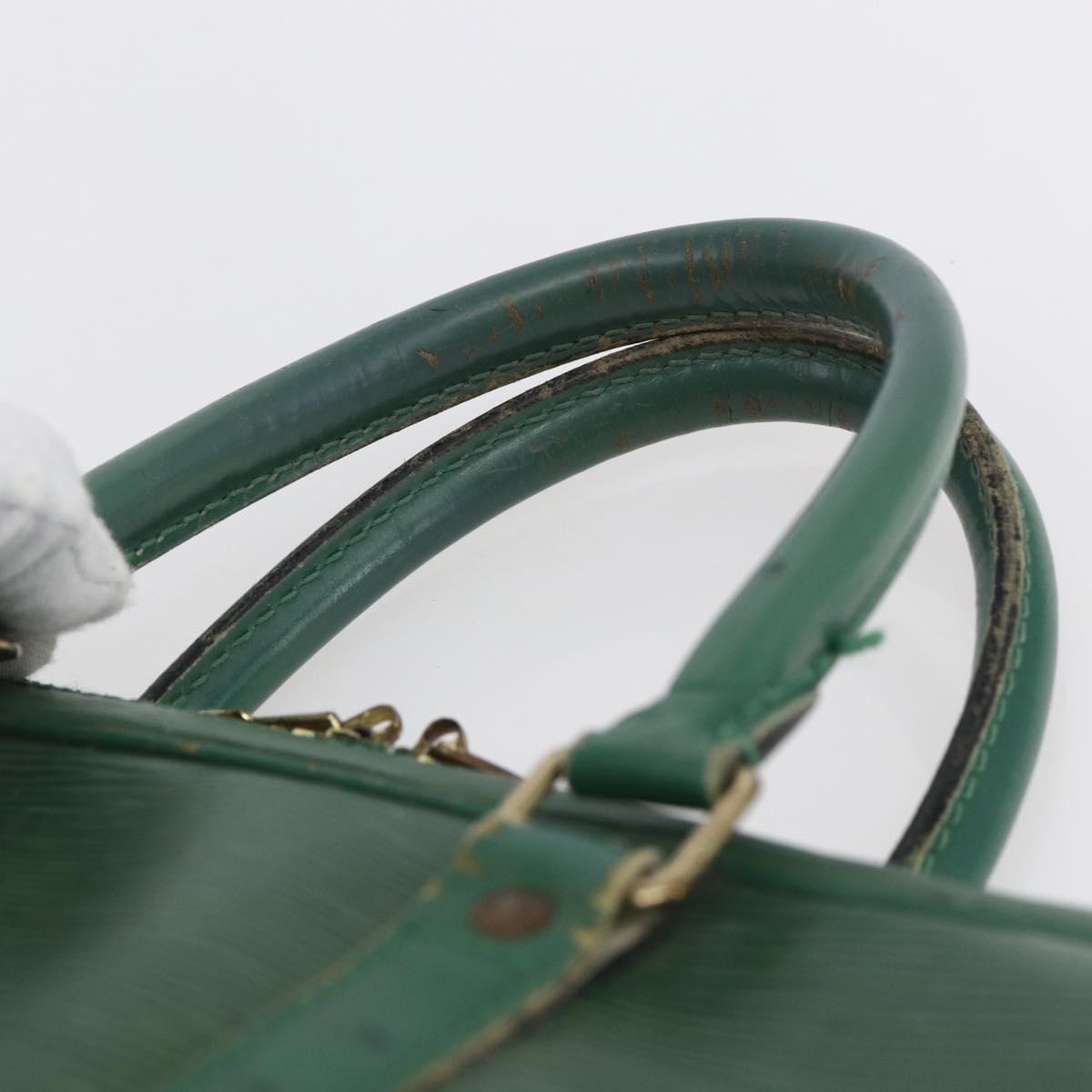 LOUIS VUITTON Epi Porte Documents Voyage Business Bag Green M54474 Auth ep11183