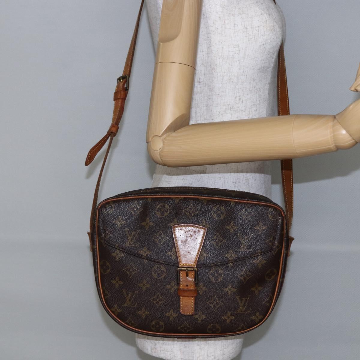 LOUIS VUITTON Monogram Jeune Fille GM Shoulder Bag M51225 LV Auth ep11192