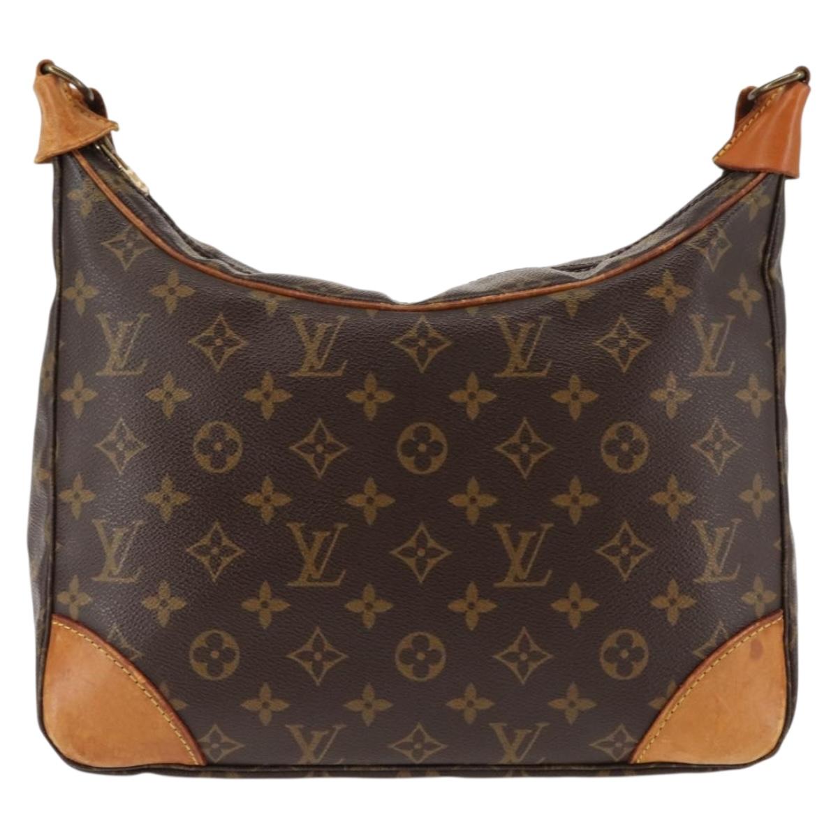 LOUIS VUITTON Monogram Boulogne 30 Shoulder Bag M51265 LV Auth ep11193