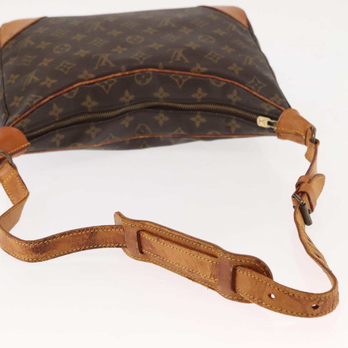 LOUIS VUITTON Monogram Boulogne 30 Shoulder Bag M51265 LV Auth ep11193