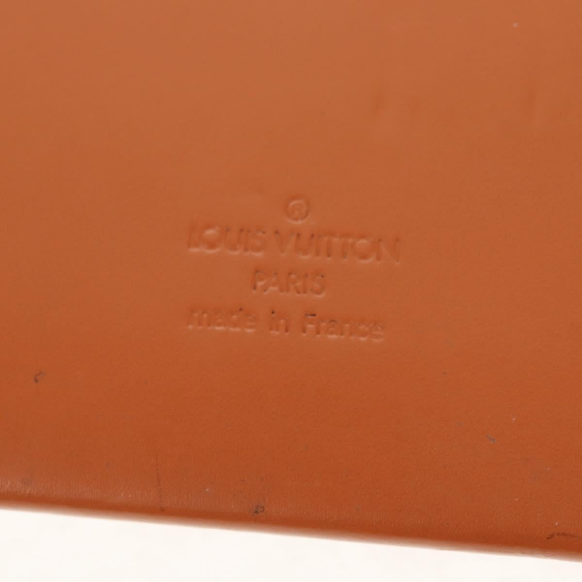 LOUIS VUITTON Epi Documents case Clutch Bag Zipangu Gold LV Auth ep11199A