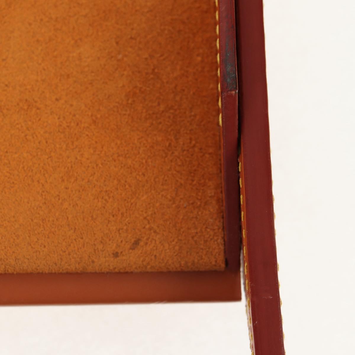 LOUIS VUITTON Epi Documents case Clutch Bag Zipangu Gold LV Auth ep11199V