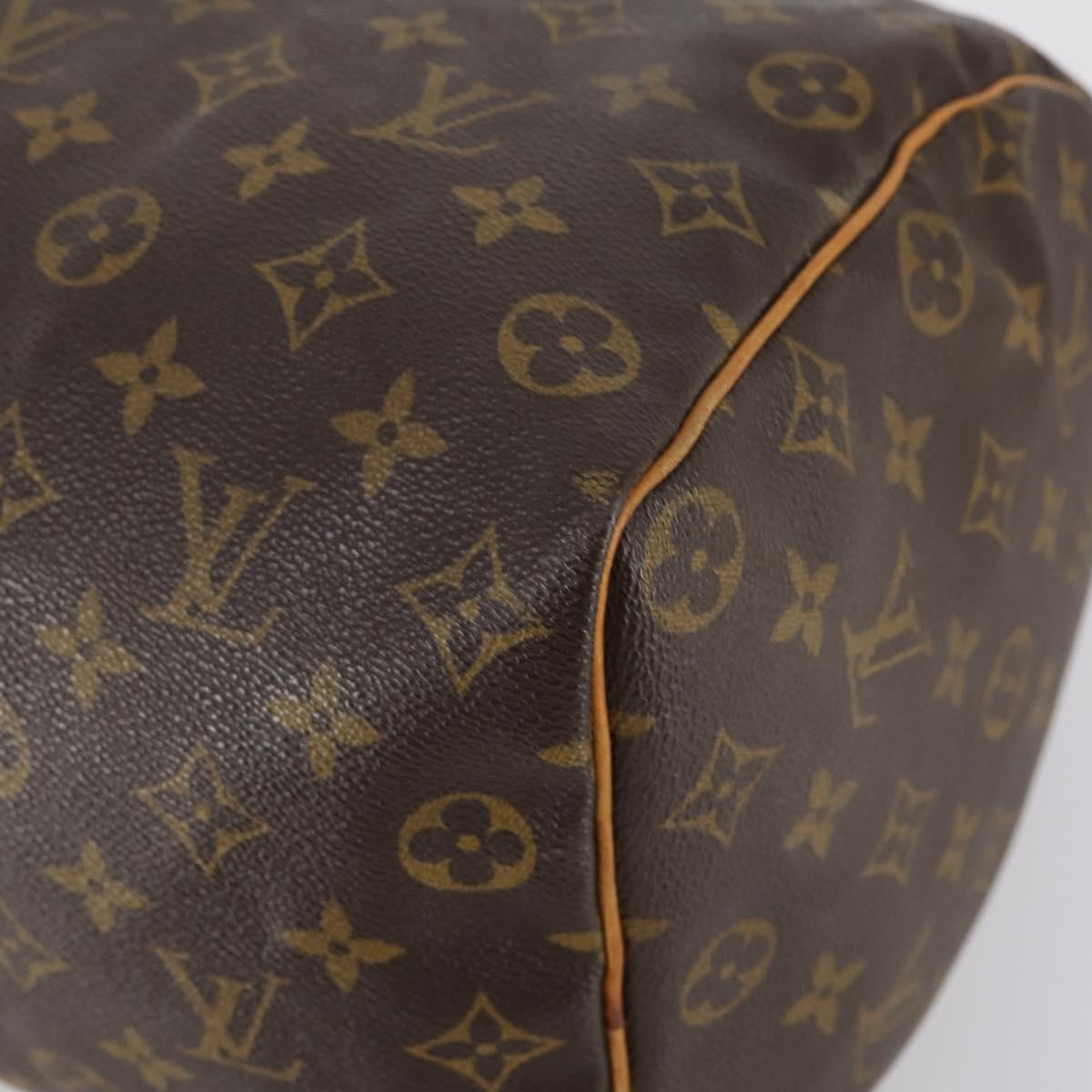 LOUIS VUITTON Monogram Speedy 35 Hand Bag M41524 LV Auth ep11207