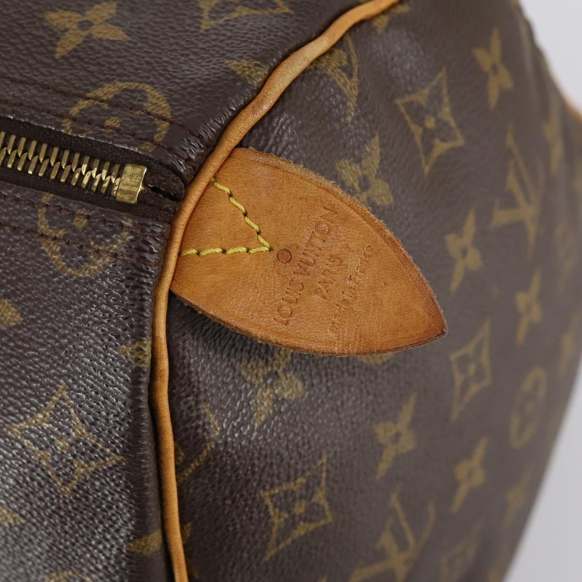 LOUIS VUITTON Monogram Speedy 35 Hand Bag M41524 LV Auth ep11207