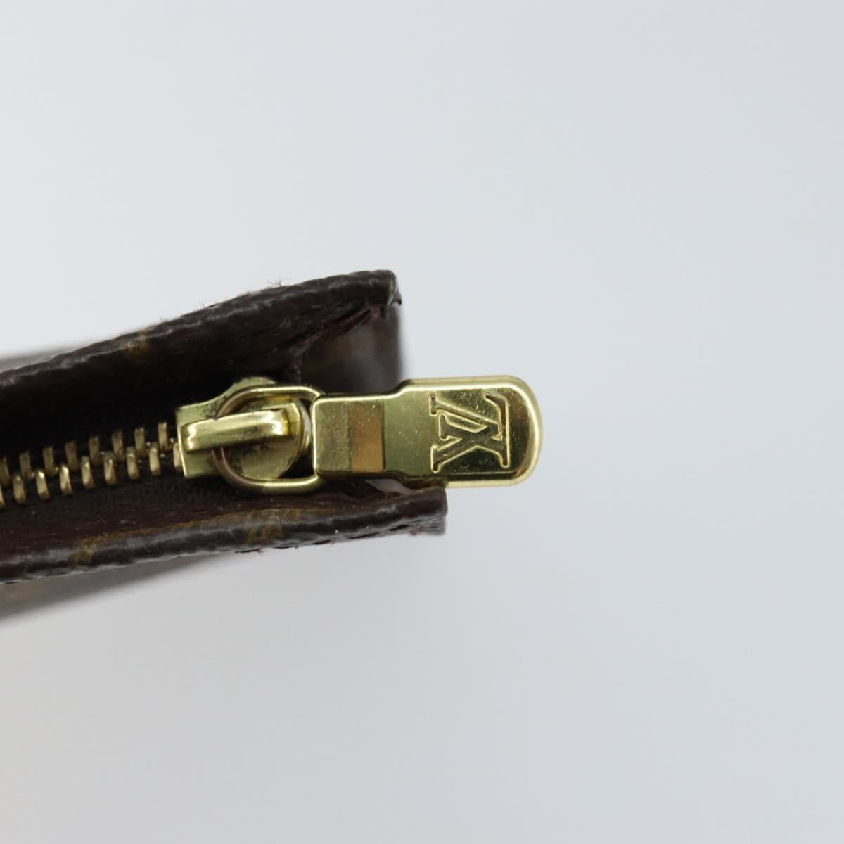 LOUIS VUITTON Monogram Bucket GM Accessory Pouch LV Auth ep11210