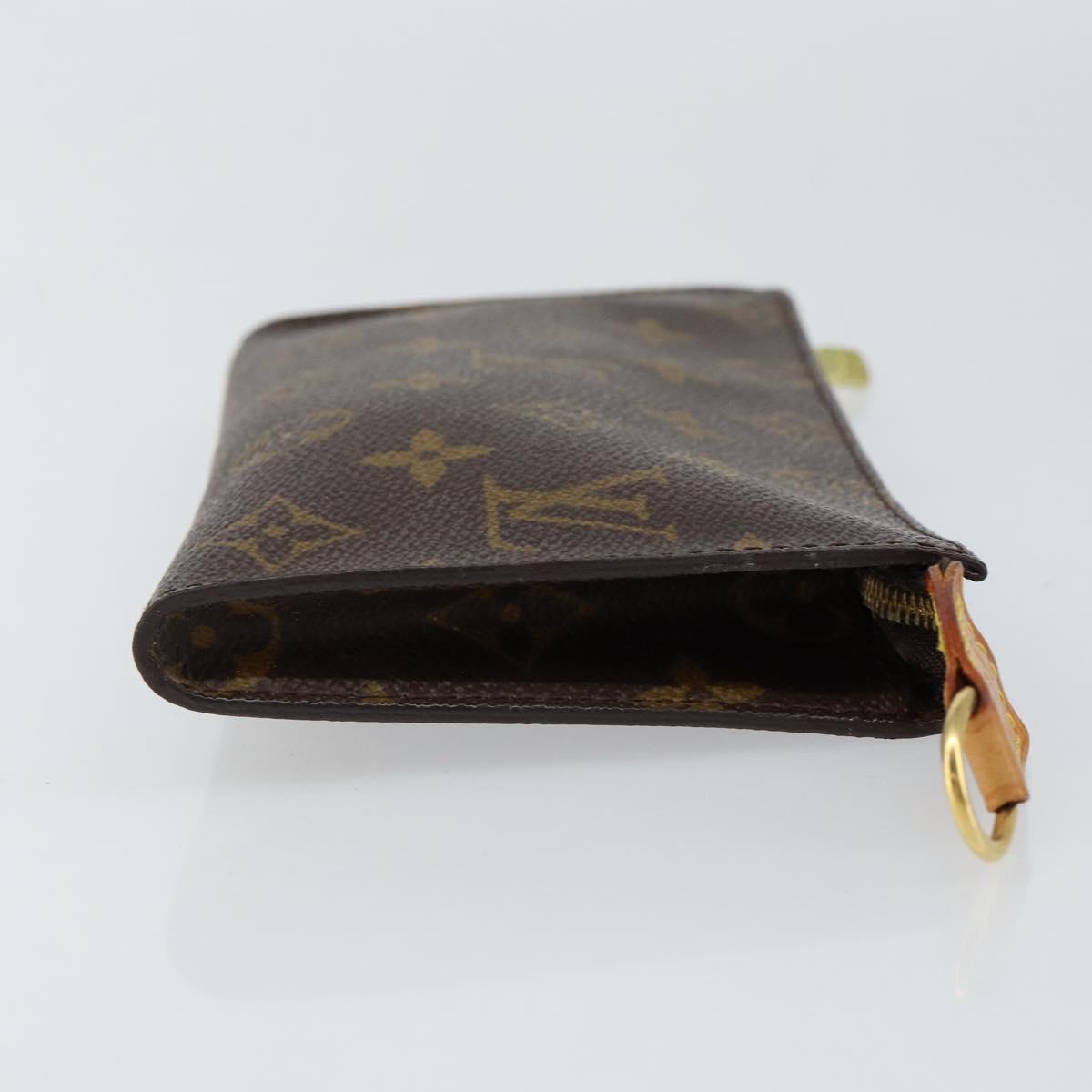 LOUIS VUITTON Monogram Bucket GM Accessory Pouch LV Auth ep11210