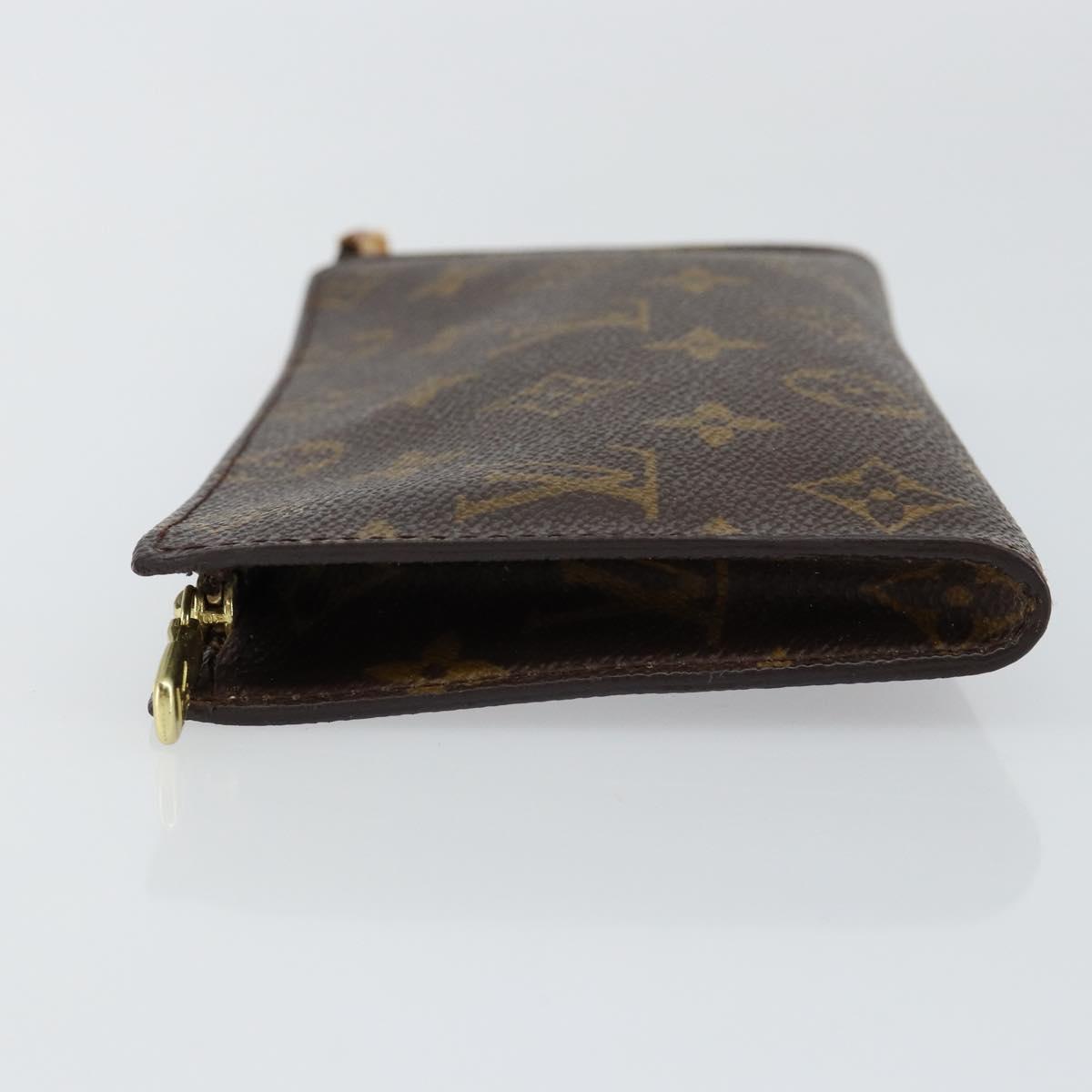 LOUIS VUITTON Monogram Bucket GM Accessory Pouch LV Auth ep11210