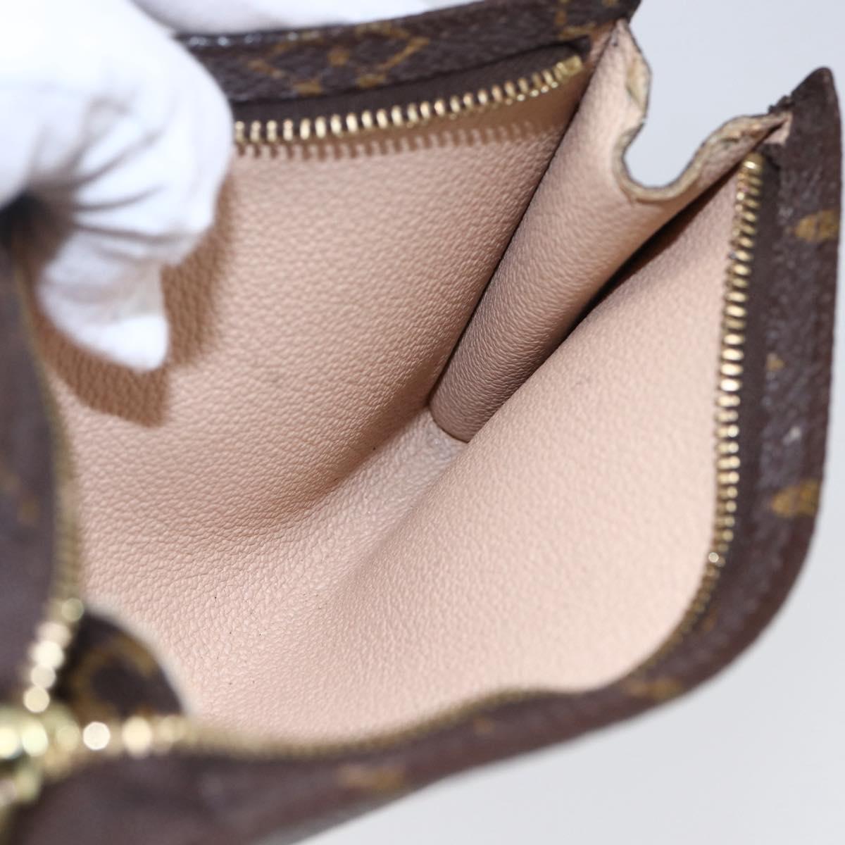 LOUIS VUITTON Monogram Bucket PM Accessory Pouch LV Auth ep11211