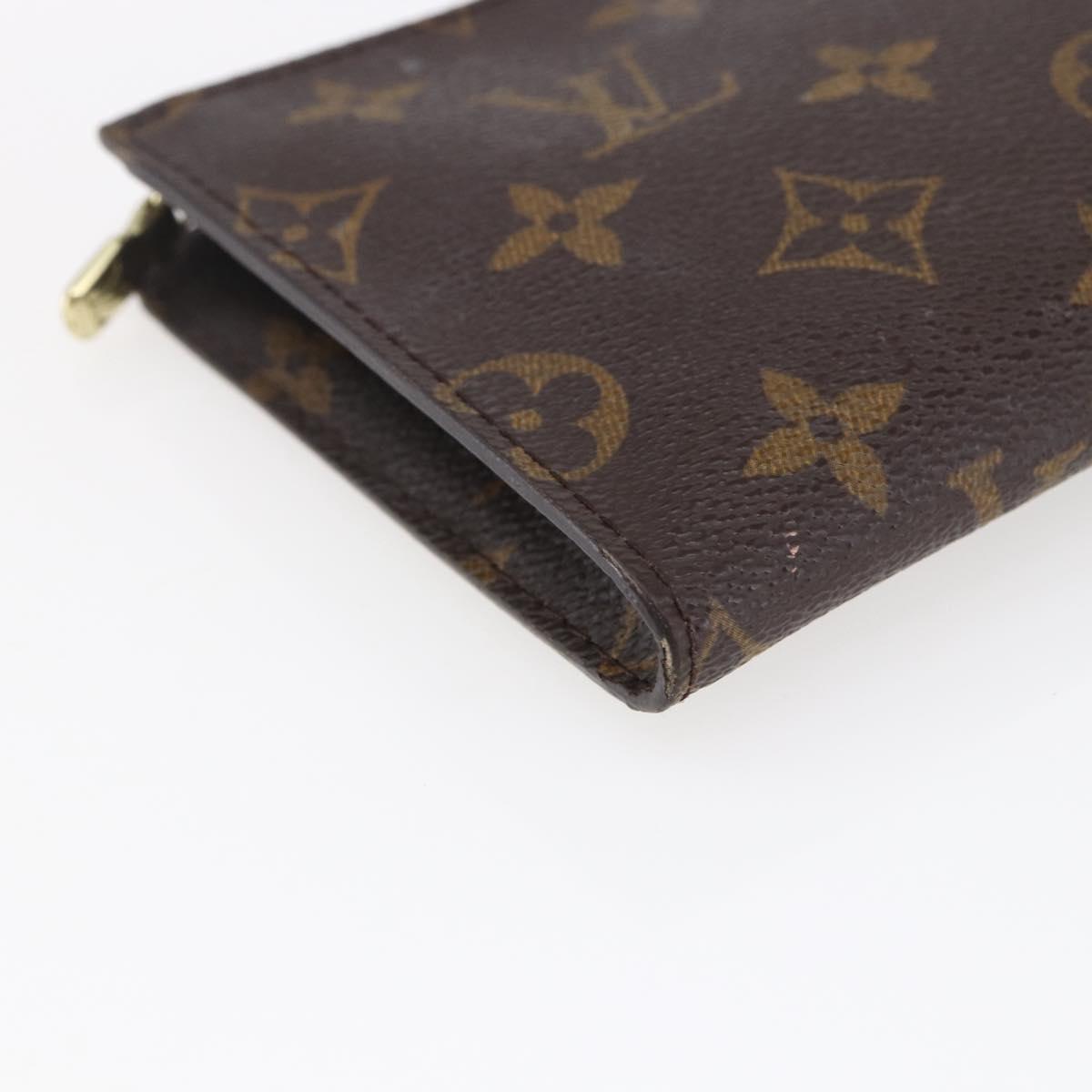 LOUIS VUITTON Monogram Bucket PM Accessory Pouch LV Auth ep11211