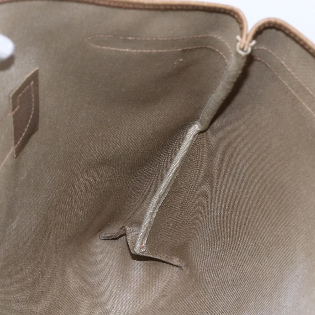 GUCCI GG Supreme Tote Bag PVC Beige Gold 39 02 061 Auth ep11212