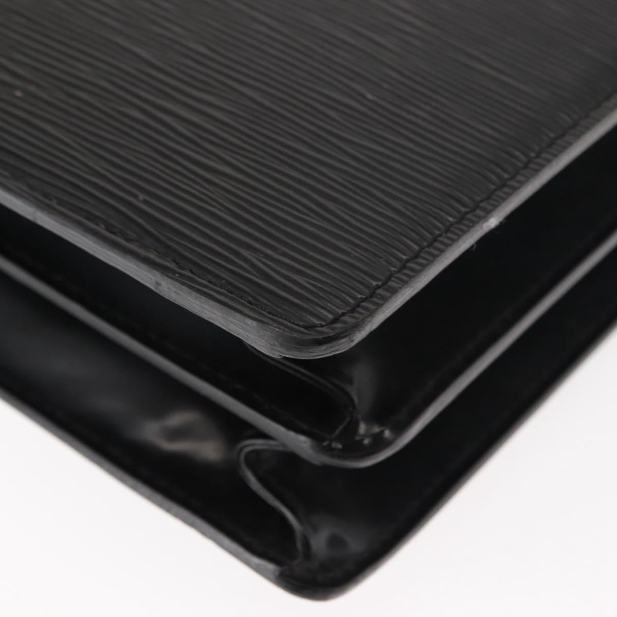 LOUIS VUITTON Epi Serviette Conseiller Business Bag Black M54422 LV Auth ep11214