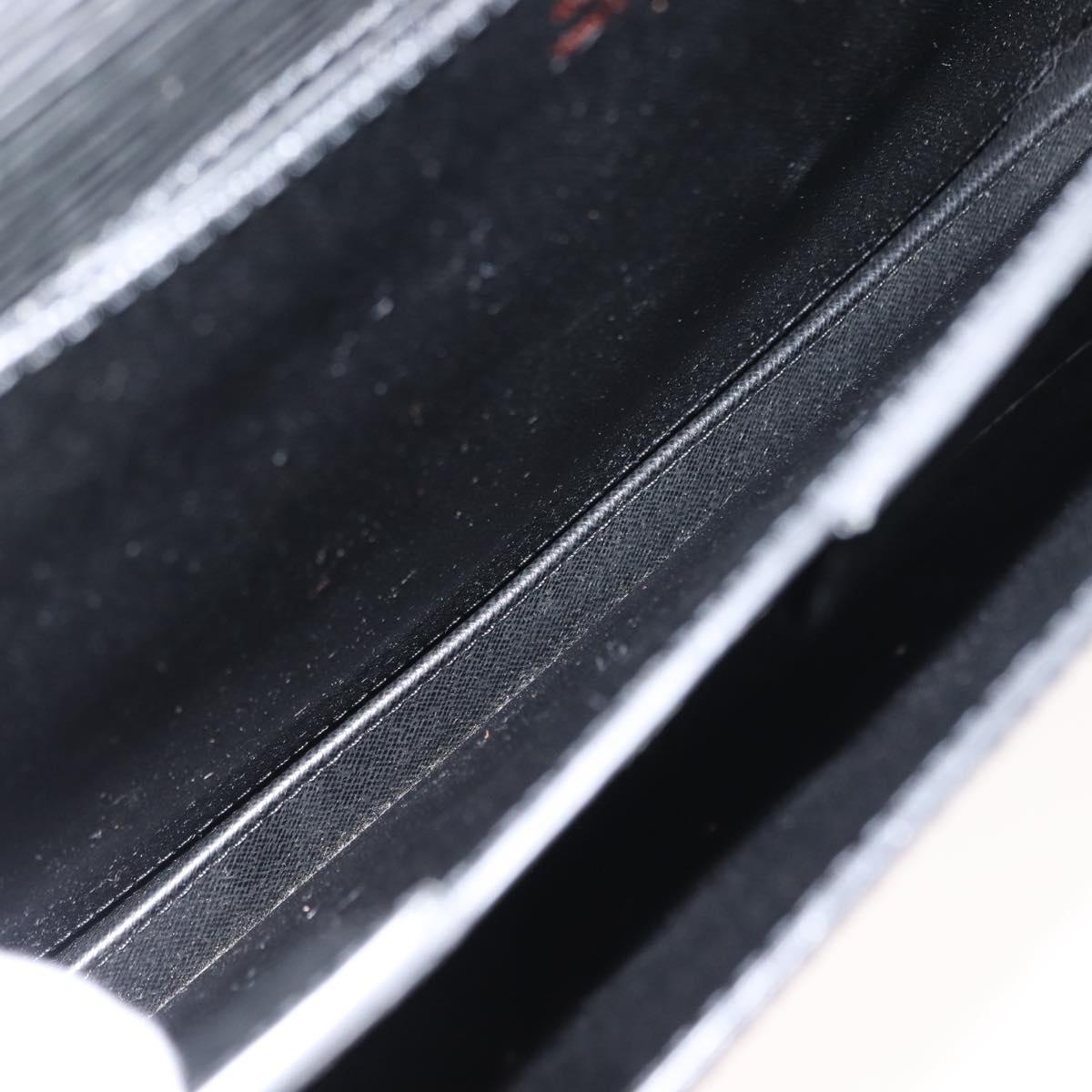 LOUIS VUITTON Epi Serviette Conseiller Business Bag Black M54422 LV Auth ep11214