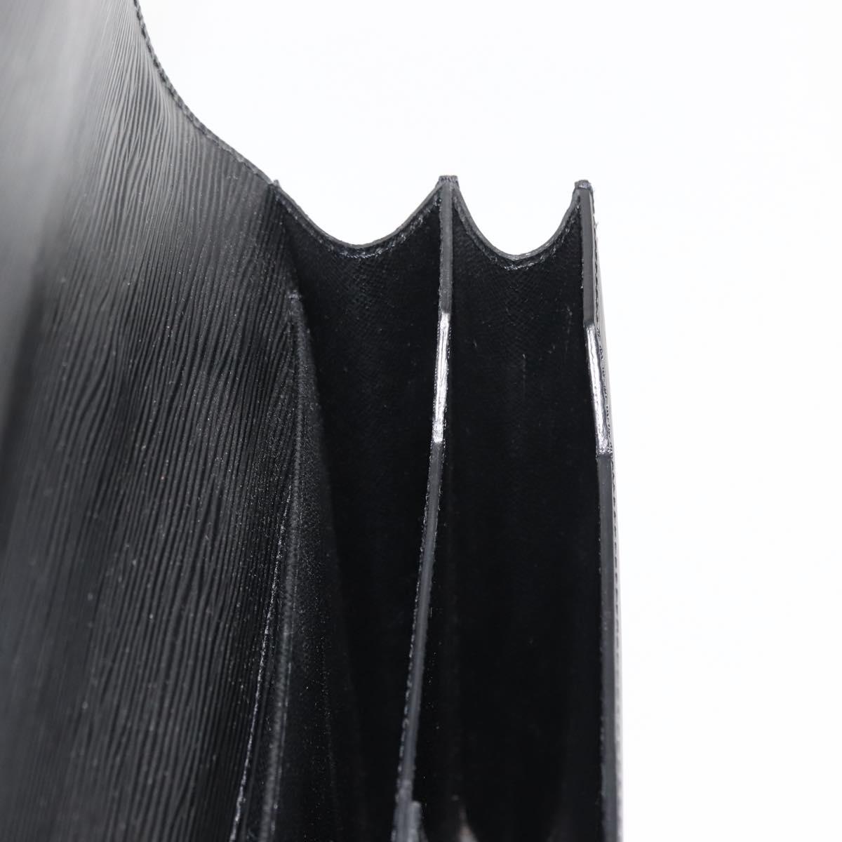 LOUIS VUITTON Epi Serviette Conseiller Business Bag Black M54422 LV Auth ep11214