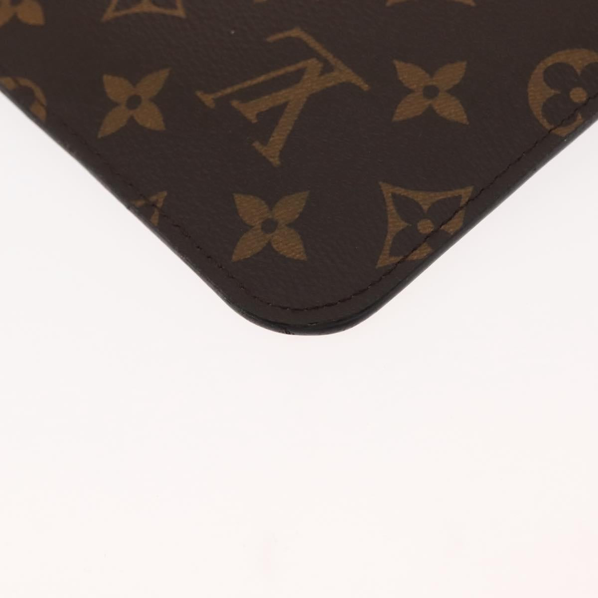 LOUIS VUITTON Monogram Neverfull MM Accessory Pouch LV Auth ep11223