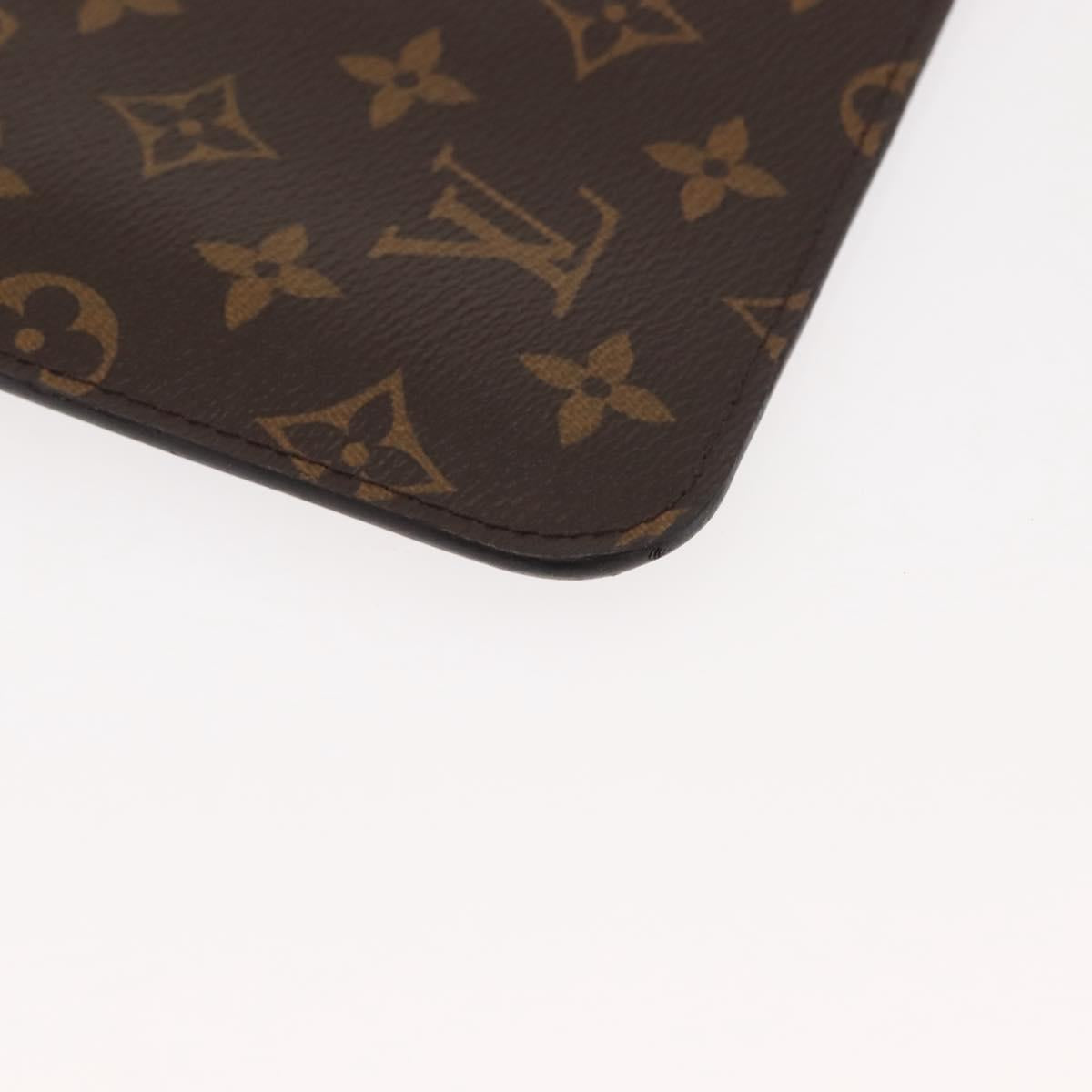 LOUIS VUITTON Monogram Neverfull MM Accessory Pouch LV Auth ep11223