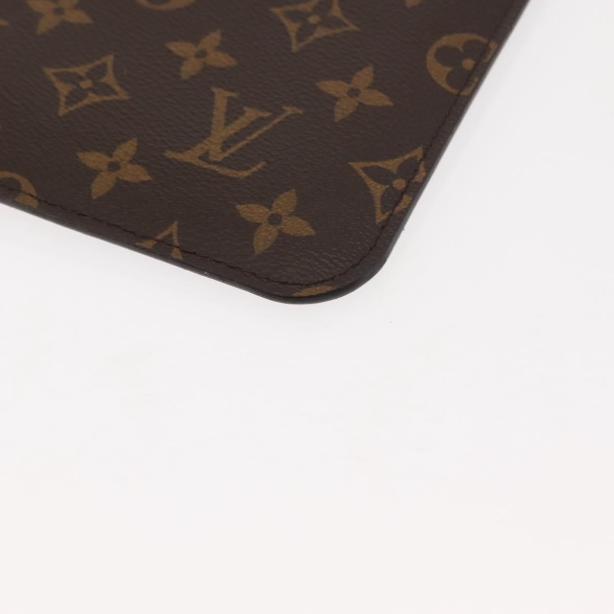 LOUIS VUITTON Monogram Neverfull MM Accessory Pouch LV Auth ep11223