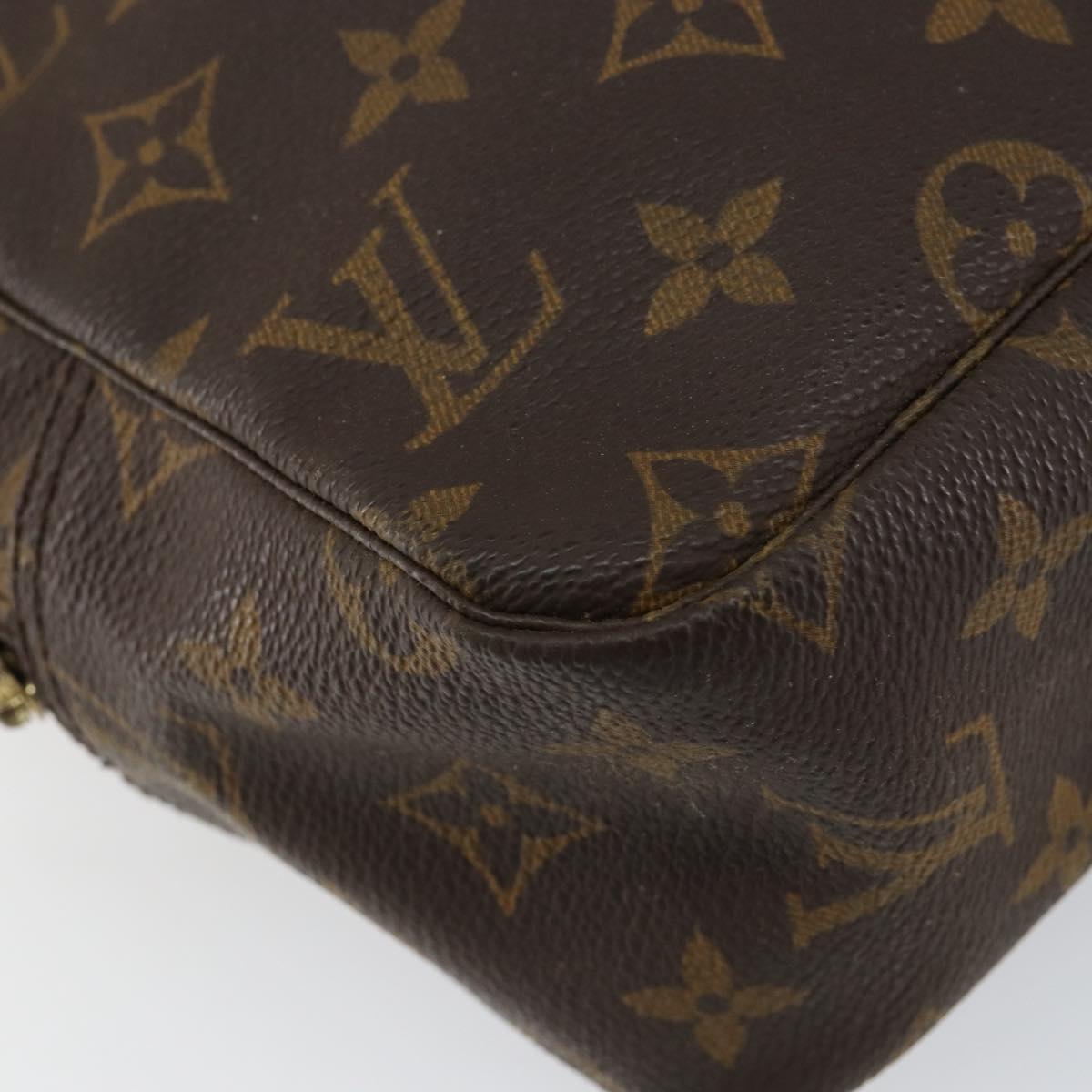 LOUIS VUITTON Monogram Trousse Toilette 28 Clutch Bag M47522 LV Auth ep11229