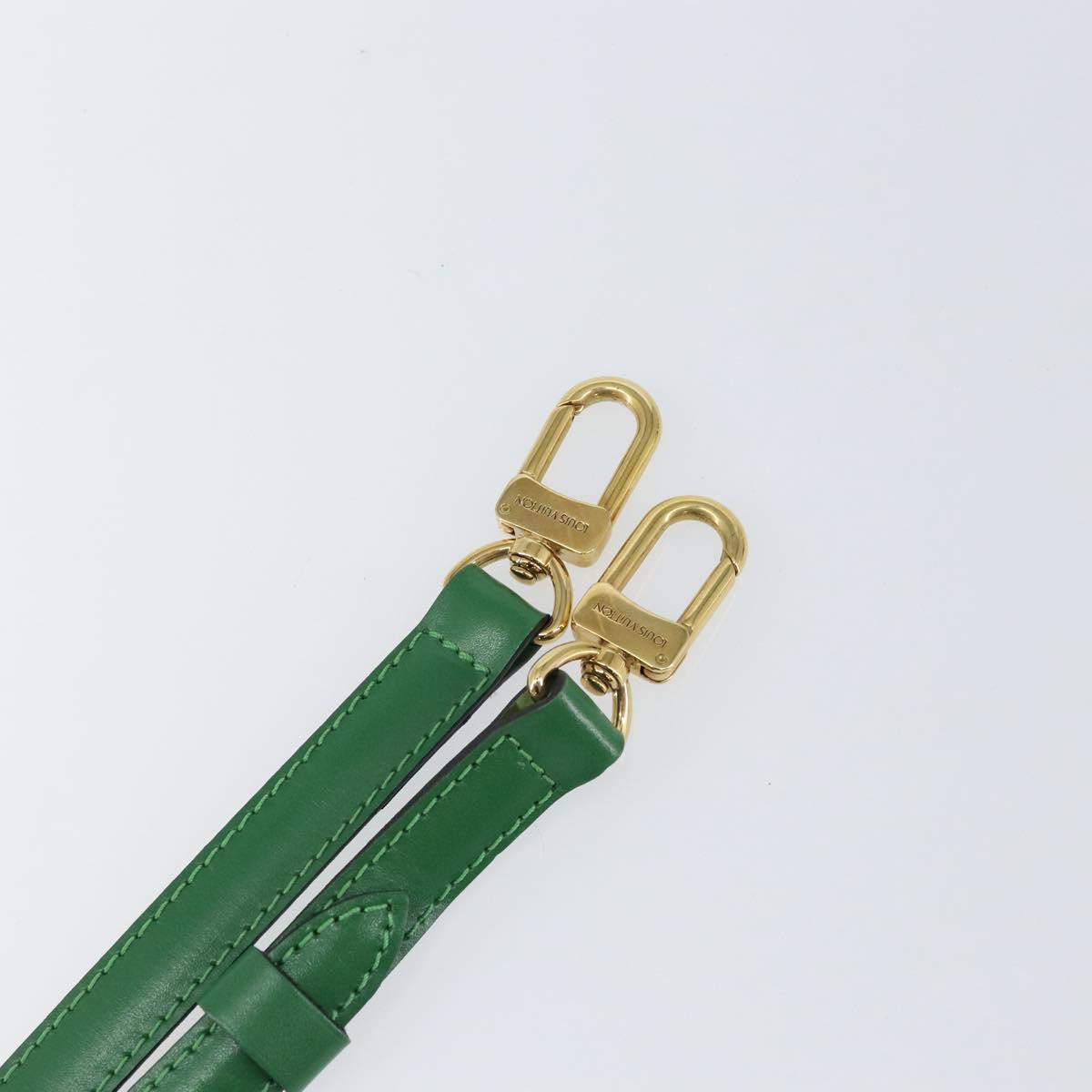 LOUIS VUITTON Epi Adjustable Shoulder Strap 37""-43.7"" Green LV Auth ep11231