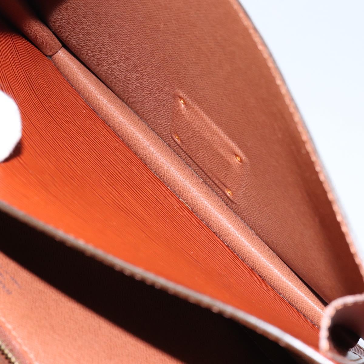 LOUIS VUITTON Epi Monceau 28 Hand Bag Brown M52123 LV Auth ep11246