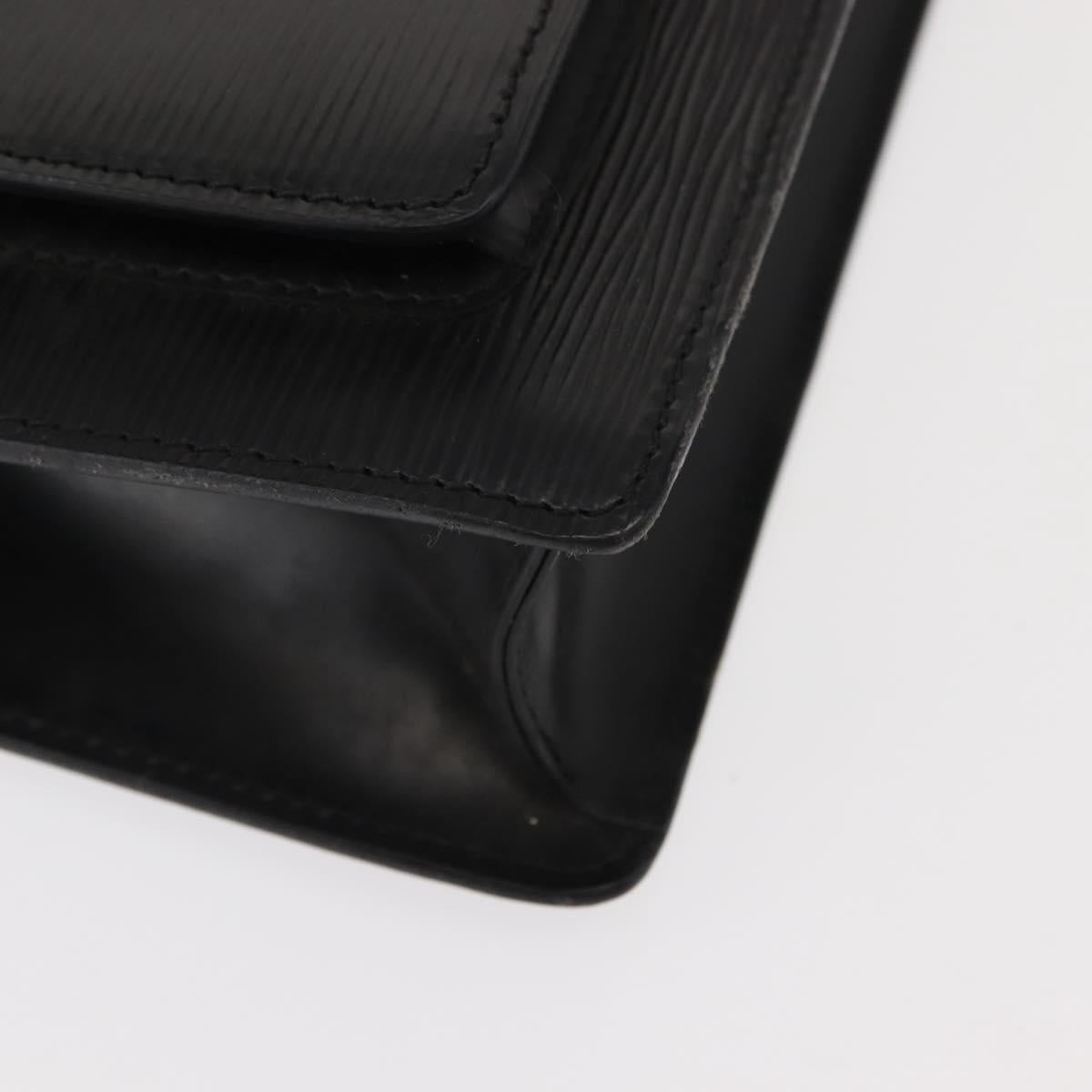 LOUIS VUITTON Epi Monceau 28 Hand Bag Black M52122 LV Auth ep11252