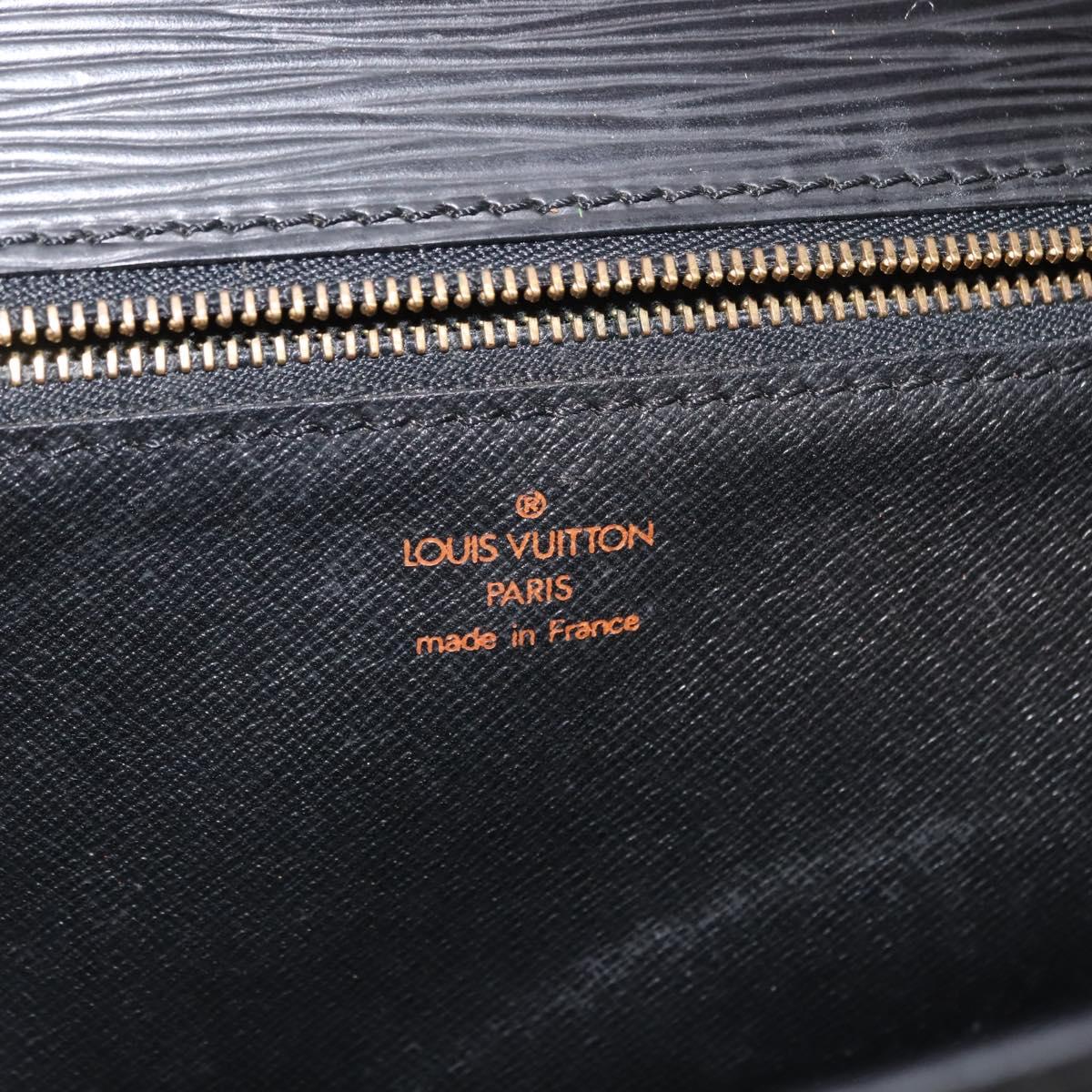 LOUIS VUITTON Epi Monceau 28 Hand Bag Black M52122 LV Auth ep11252