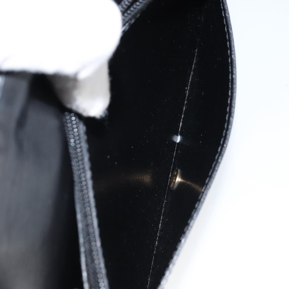 LOUIS VUITTON Epi Pochette Ceinture Waist Bag Black M52602 LV Auth ep11253