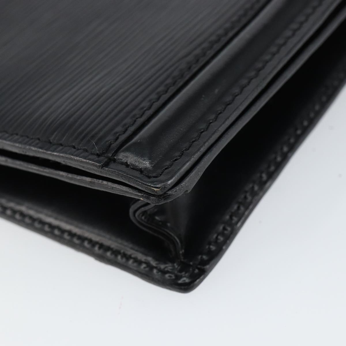 LOUIS VUITTON Epi Pochette Ceinture Waist Bag Black M52602 LV Auth ep11253