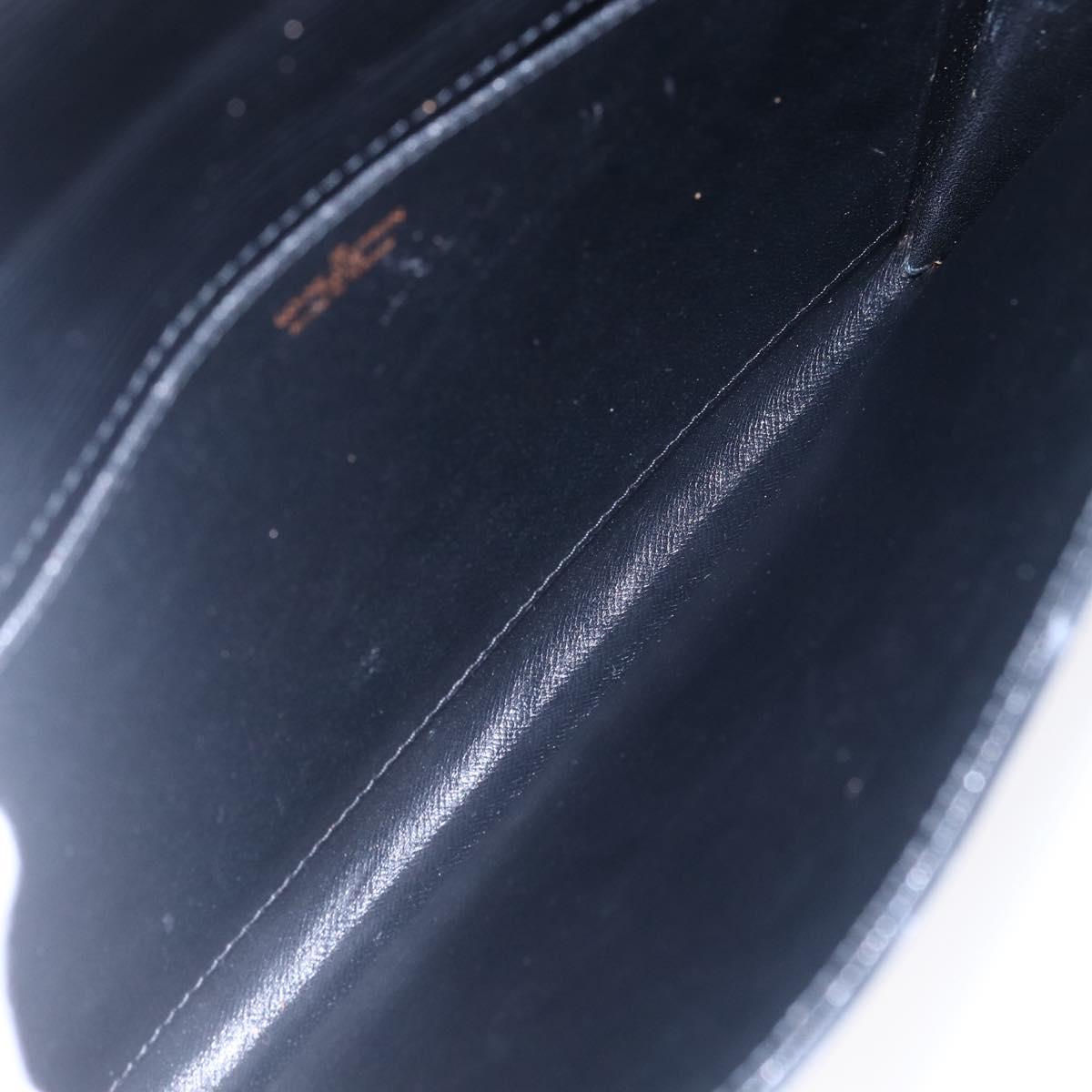 LOUIS VUITTON Epi Jena Clutch Bag Black M52722 LV Auth ep11254