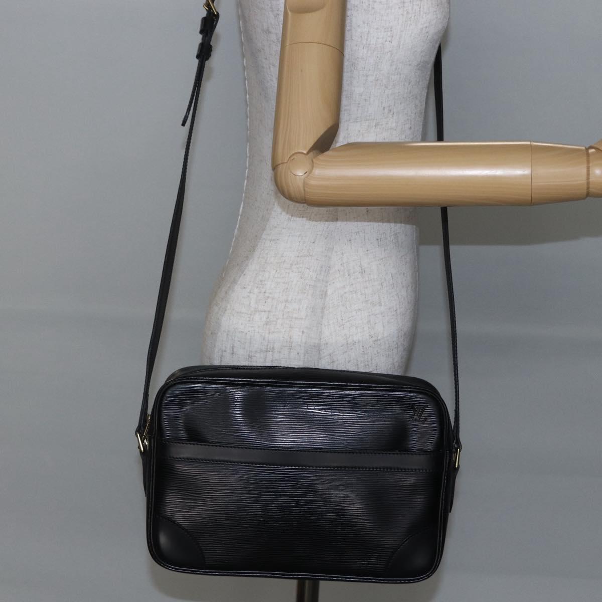 LOUIS VUITTON Epi Trocadero 27 Shoulder Bag Black M52312 LV Auth ep11262