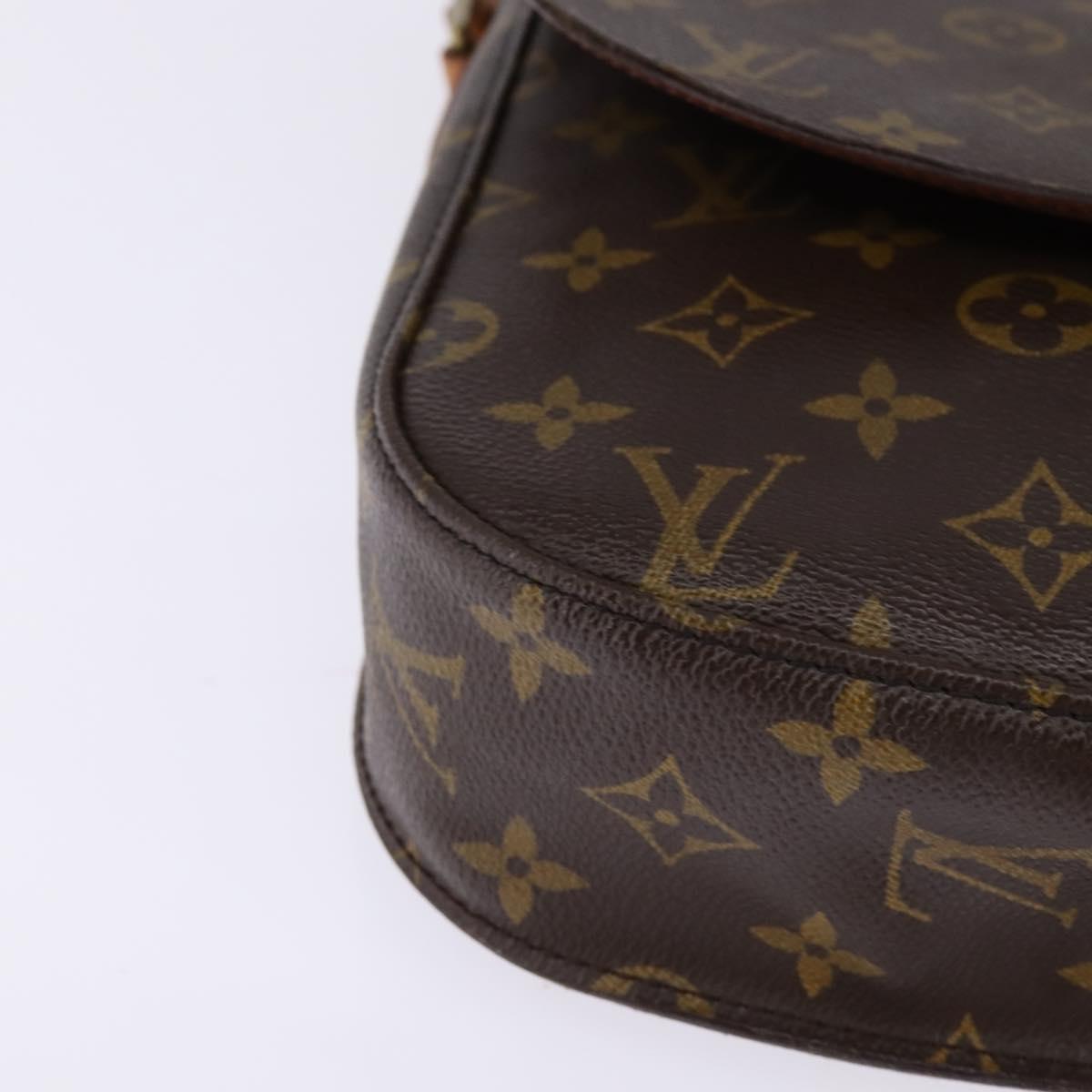 LOUIS VUITTON Monogram Saint Cloud GM Shoulder Bag M51242 LV Auth ep11266