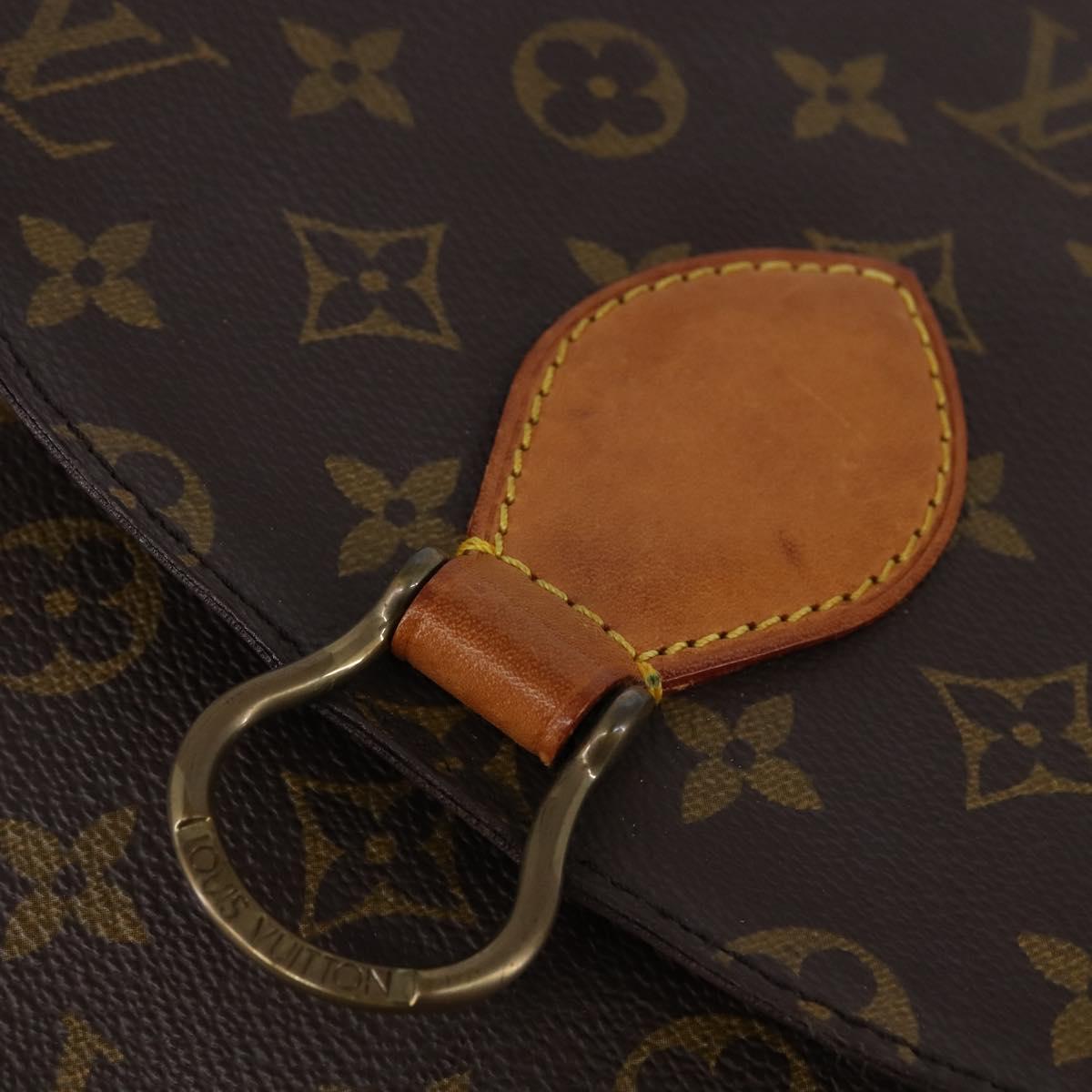LOUIS VUITTON Monogram Saint Cloud GM Shoulder Bag M51242 LV Auth ep11266